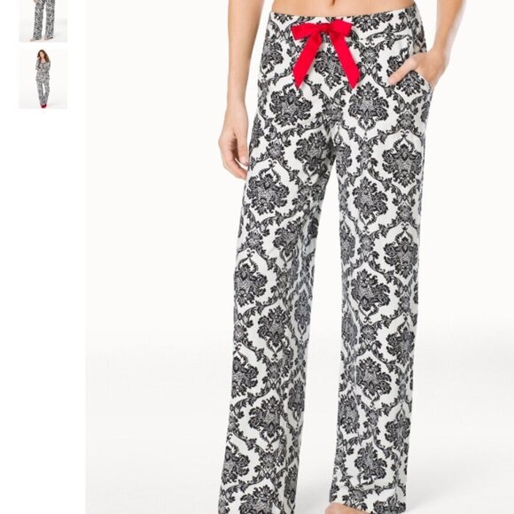 Soma Embraceable Long Sleeve Pajama Set in Damsel Ivory Size L - Picture 3 of 16